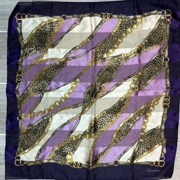 Symphony Silk Scarf - Picture 2 of 6